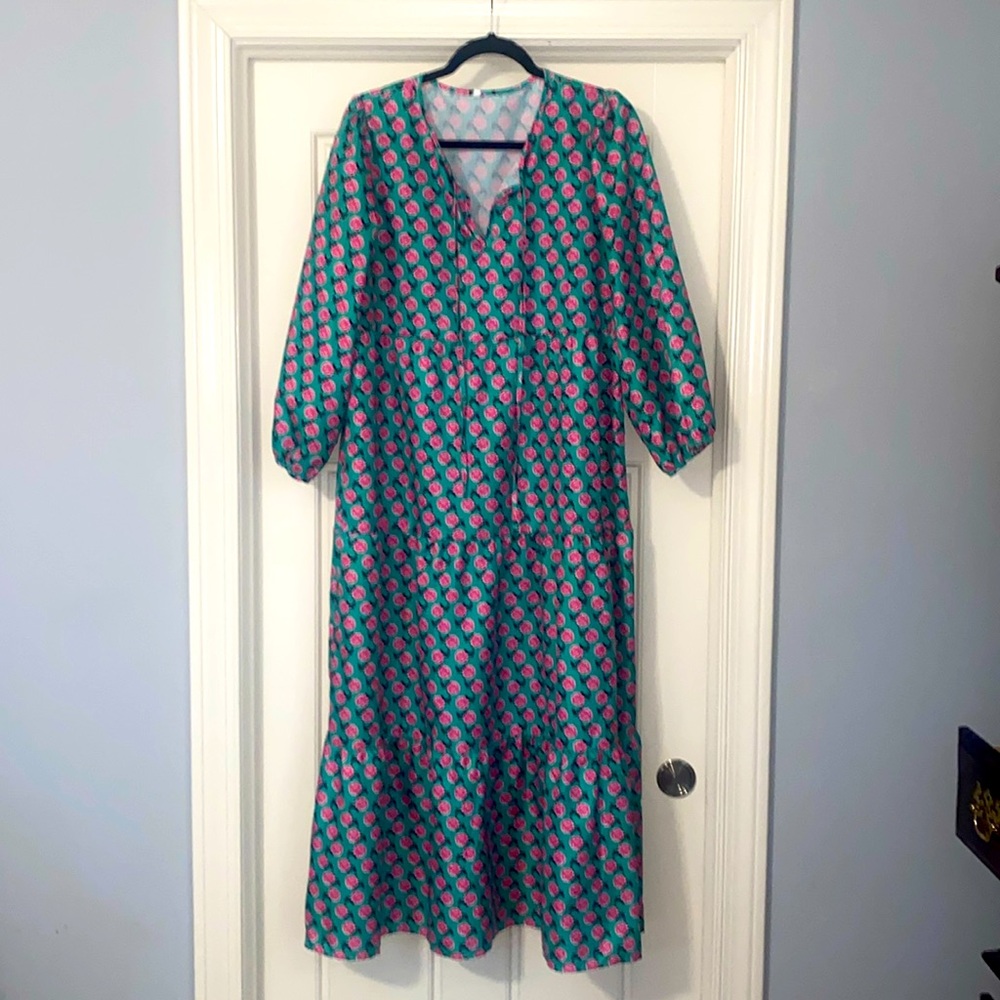 3/4 sleeve dress like new